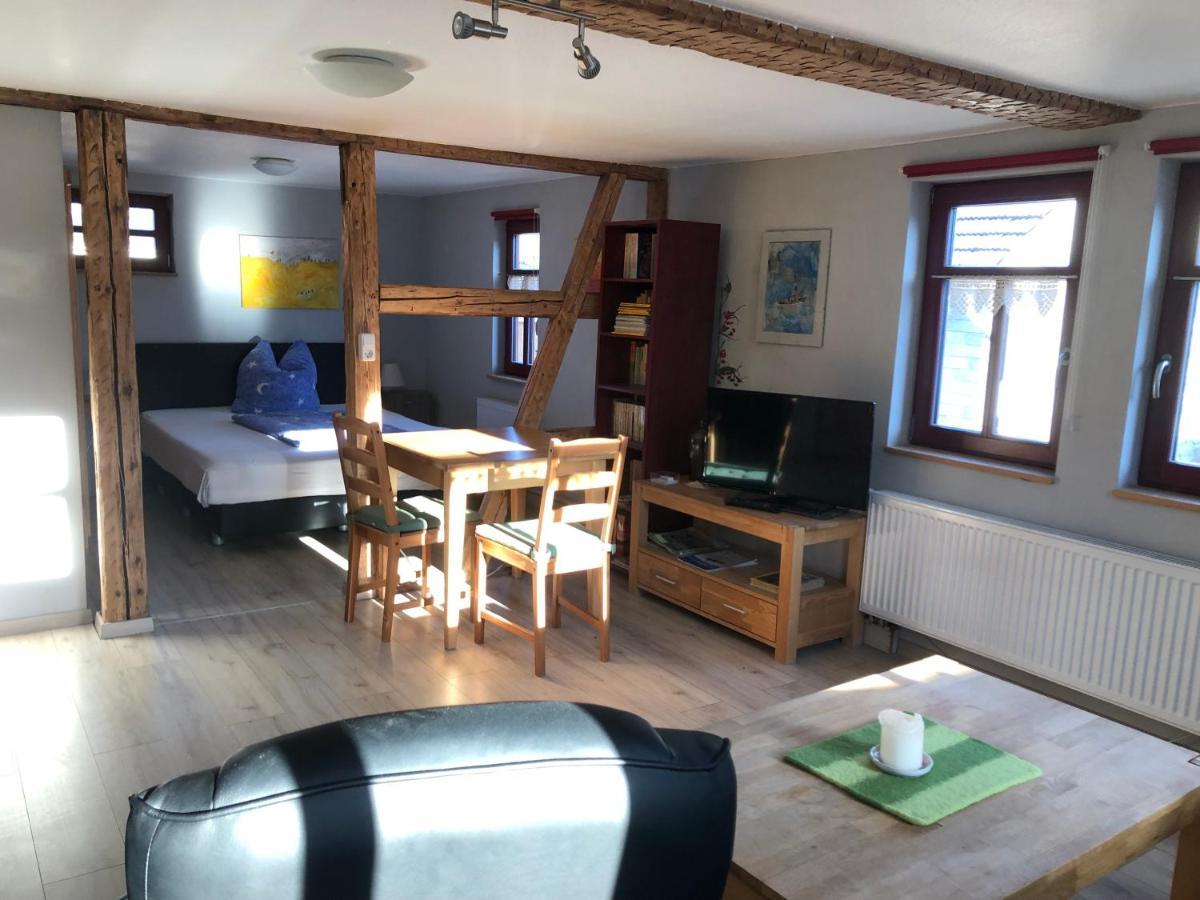 Cafe Landart Im Thueringer Finistere Apartment Plaue  Bagian luar foto
