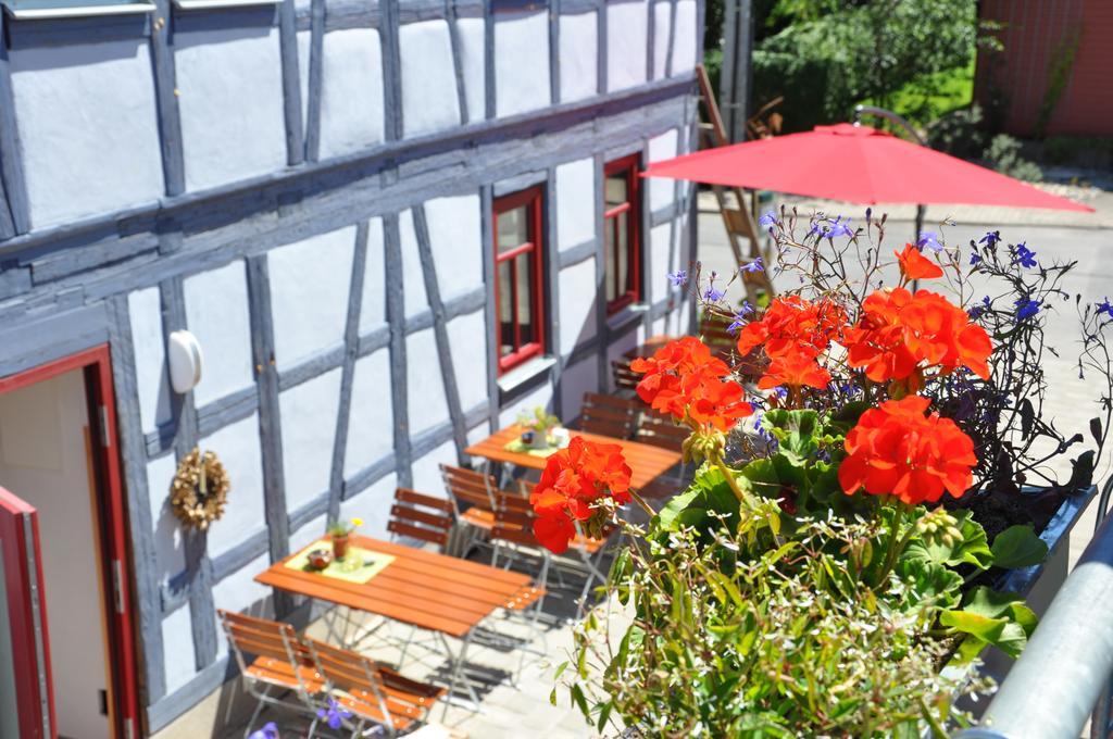 Cafe Landart Im Thueringer Finistere Apartment Plaue  Bagian luar foto