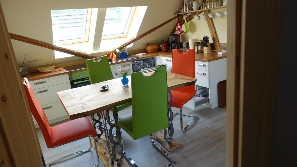 Cafe Landart Im Thueringer Finistere Apartment Plaue  Bagian luar foto