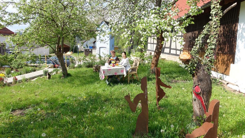Cafe Landart Im Thueringer Finistere Apartment Plaue  Bagian luar foto